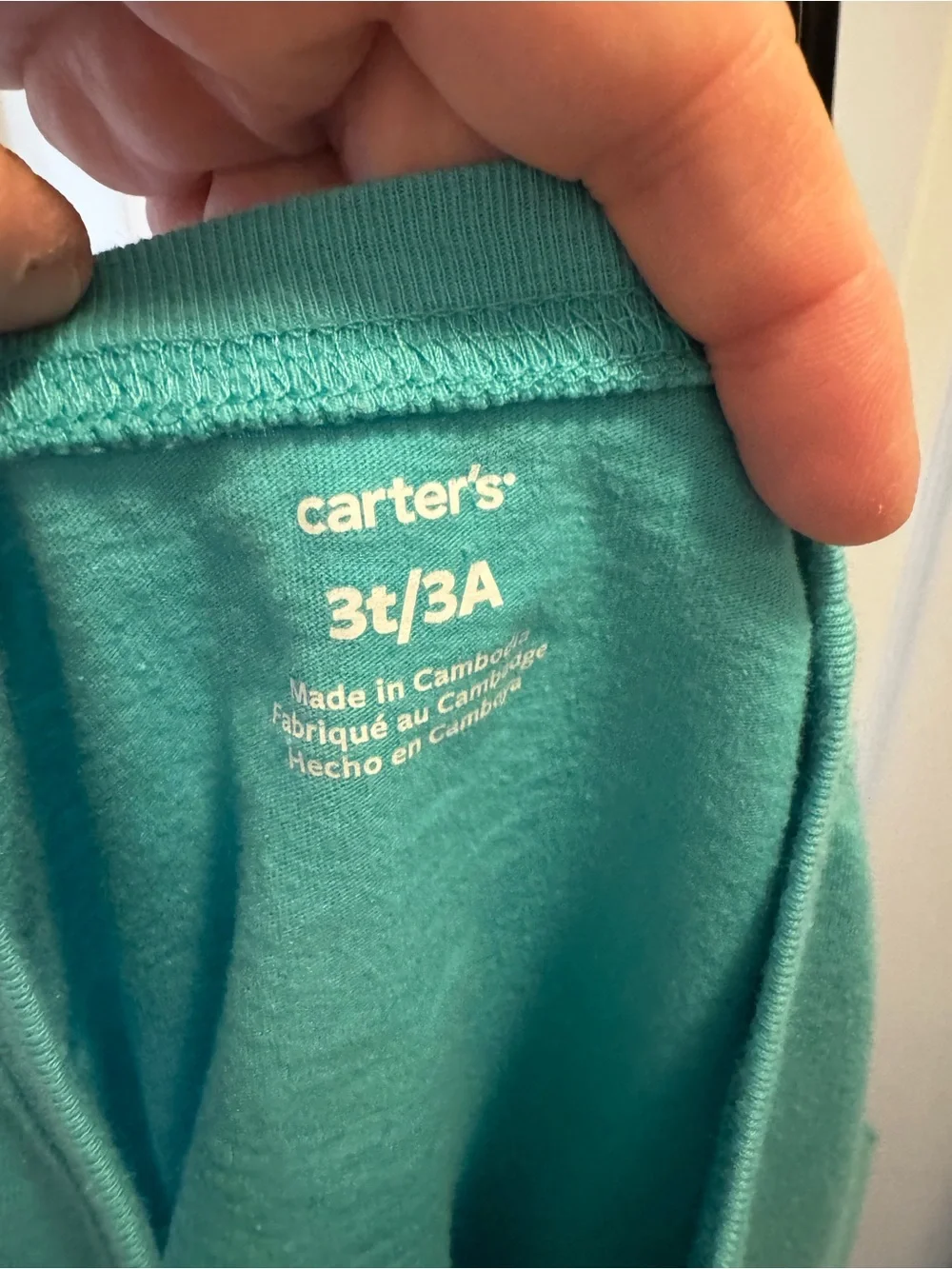 Carters Teal Dinosaur Tank Top - Catch Me If You Can
